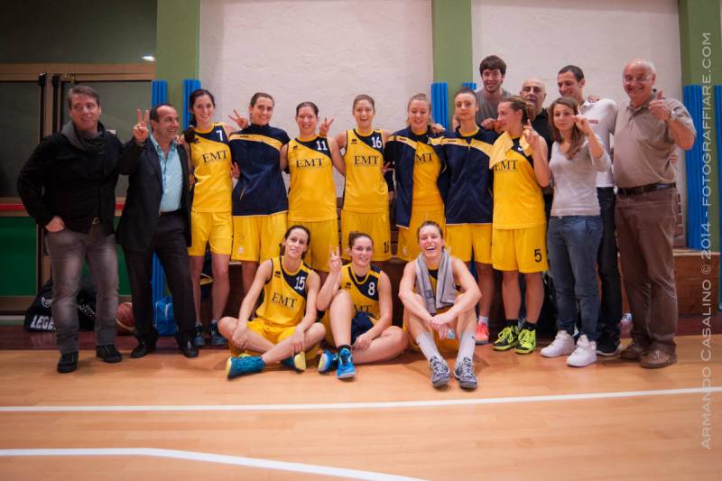 Foto squadra OMA Basket Trieste 2015