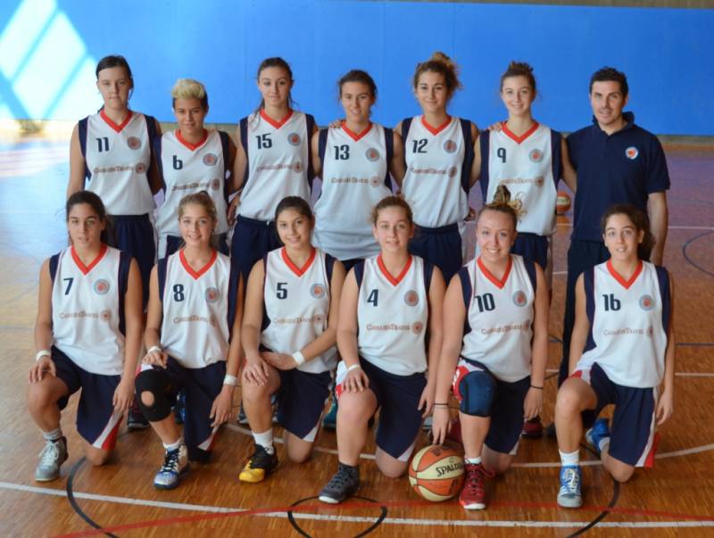 Foto squadra Rhodigium Basket 2015