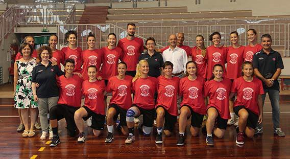 Foto squadra RhodigiumBasket 2018