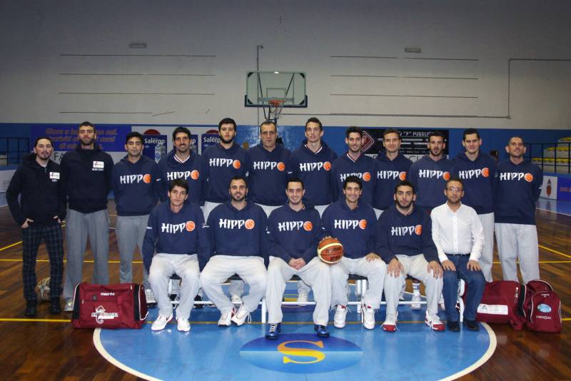 Foto squadra Hippo Basket Salerno 2013