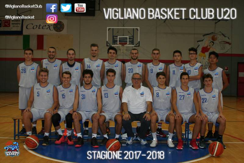Foto squadra ViglianoBC 2018