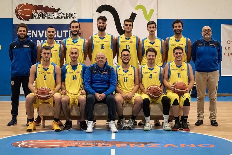 Foto squadra BasketPodenzano 2019