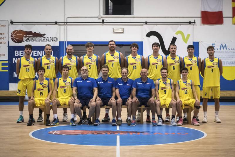Foto squadra BasketPodenzano 2023