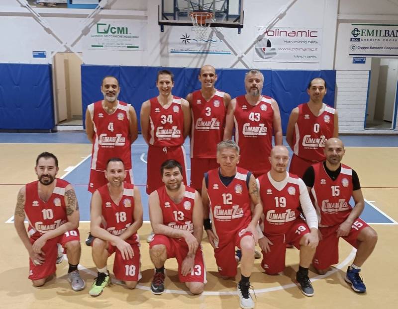 Foto squadra NavileBasketO40 2023