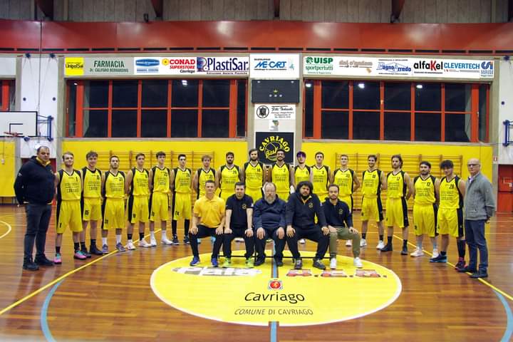 Foto squadra ScuolaBasketCavriago 2021