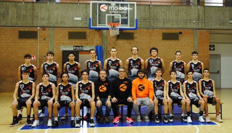 Foto squadra ModenaBasket 2023