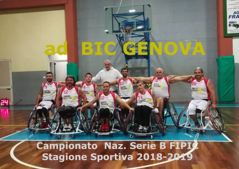 Foto squadra BICGenova 2019 Foto squadra BICGenova 2019