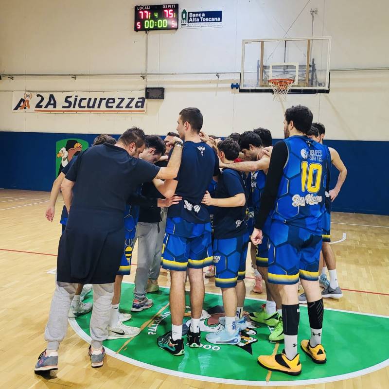 Prima sconfitta stagionale per la Union Basket: Agliana si impone per 77 a 75