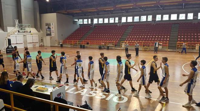 Pallacanestro Alassio - primo referto giallo