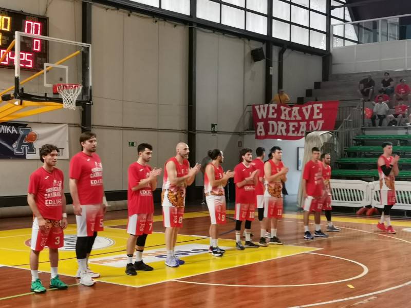La Editec cede a Spoleto in Gara 1 della Finale di Serie D (64-46)
