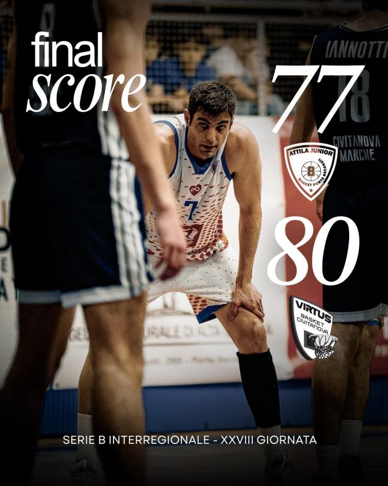 Siconte Attila Jr cede alla B-Chem Civitanova Marche ma mantiene la differenza punti con l'andata 