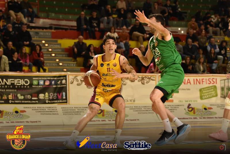 Sconfitta casalinga per la NextCasa Barcellona nella penultima giornata del Play-In Out