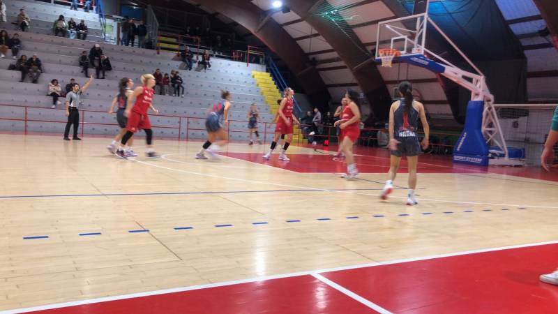 Angri femminile cede alla distanza: Potenza vince di 20