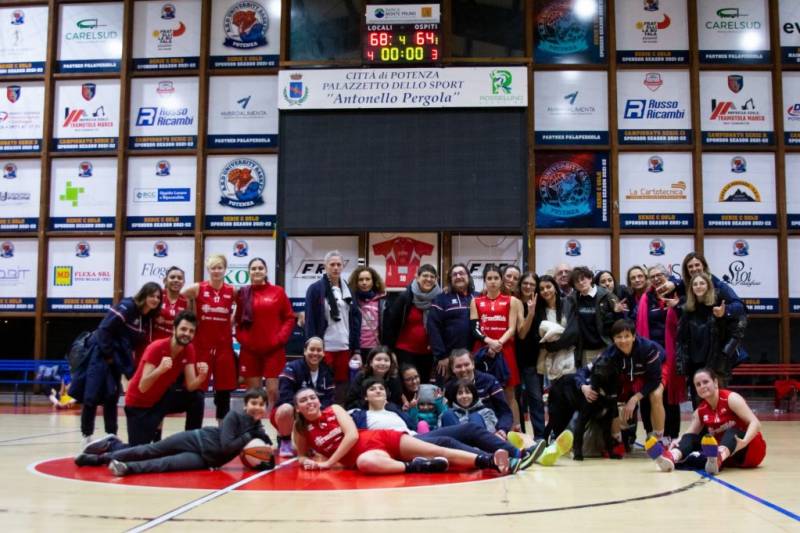 Basilia vittoria da brividi sul filo di lana, Marigliano battuto 68 a 64