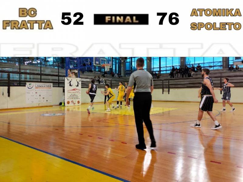 Basket Club Fratta Umbertide - Atomika Spoleto 52-76 