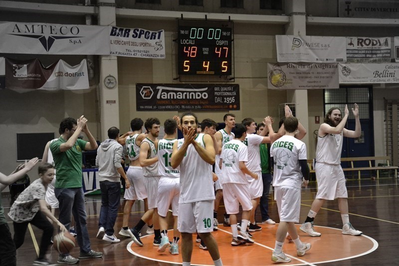 I ragazzi di coach Sandrone perdono gara 2 con il risultato di 48 a 47 e chiudono qui la stagione I ragazzi di coach Sandrone perdono gara 2 con il risultato di 48 a 47 e chiudono qui la stagione