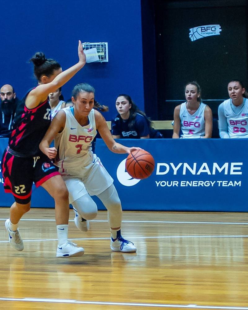 Partita intensa e combattuta tra BFC e Mestre