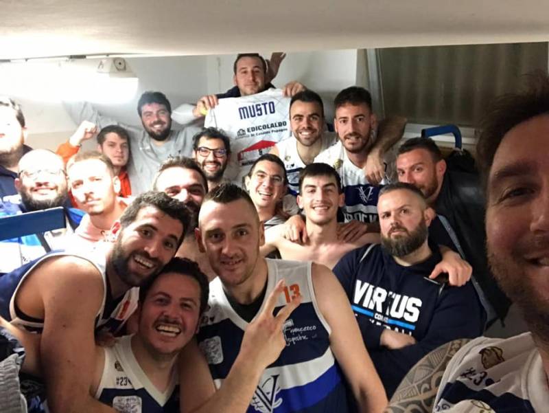 Capolavoro Virtus in Gara-1 dei playoff in casa della capolista Bitritto 