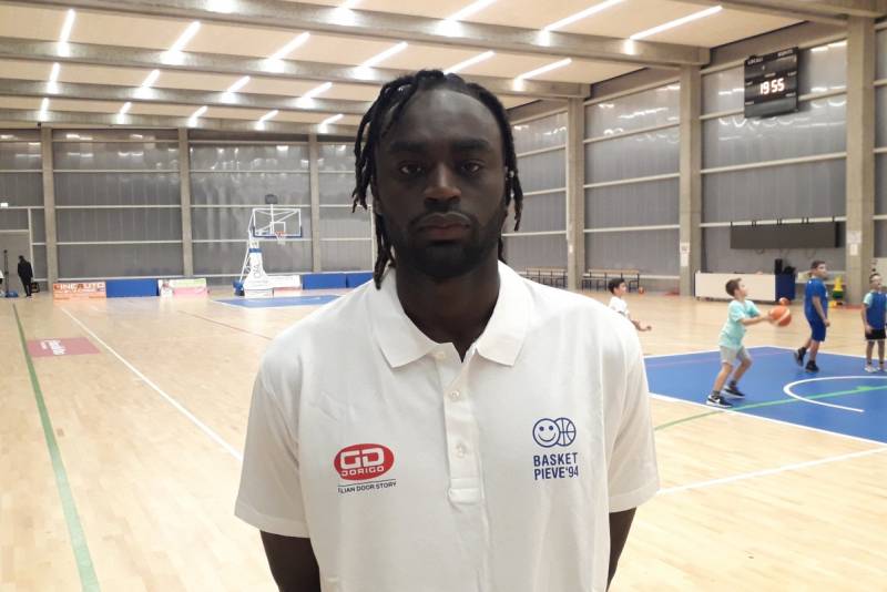 Alioune Guisse alla GD Dorigo Basket Pieve Alioune Guisse alla GD Dorigo Basket Pieve