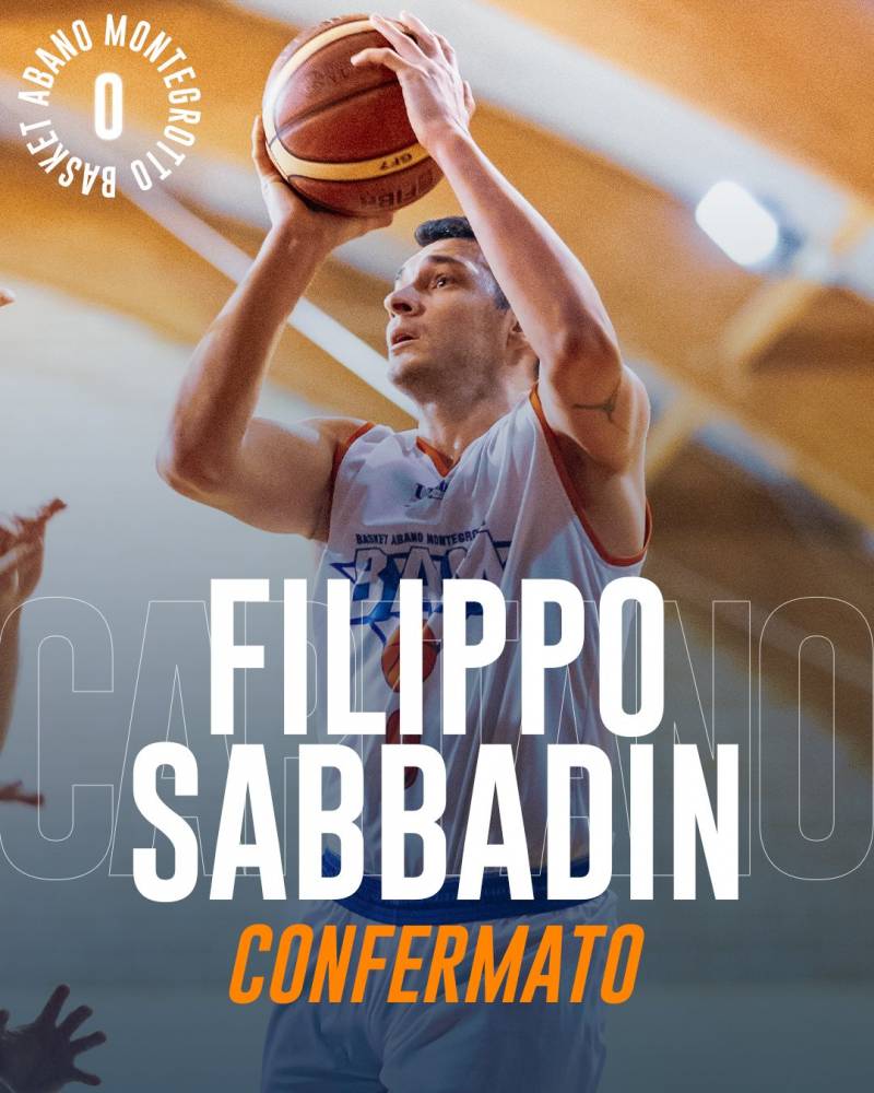 Capitan Sabbadin viene riconfermato per la stagione 2022/2023 Capitan Sabbadin viene riconfermato per la stagione 2022/2023