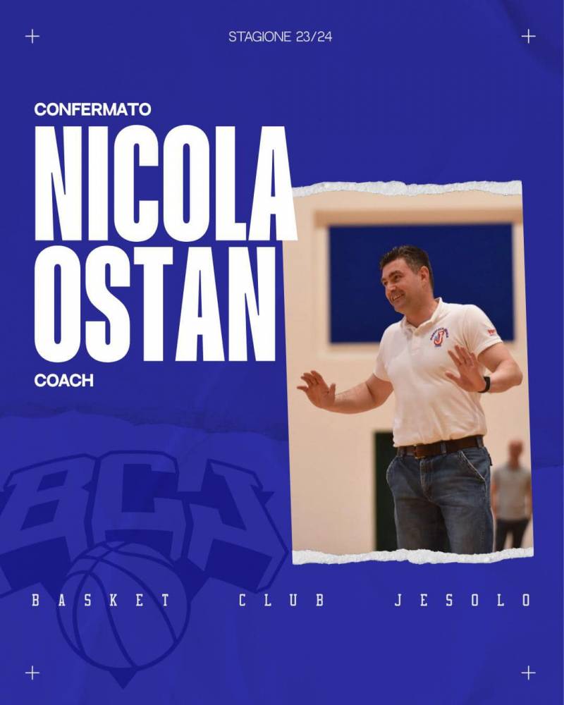 Nicola Ostan e Secis Jesolo avanti insieme! Nicola Ostan e Secis Jesolo avanti insieme!