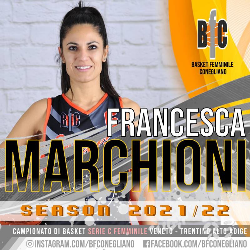 Prima conferma per la Serie C: Francesca Marchioni