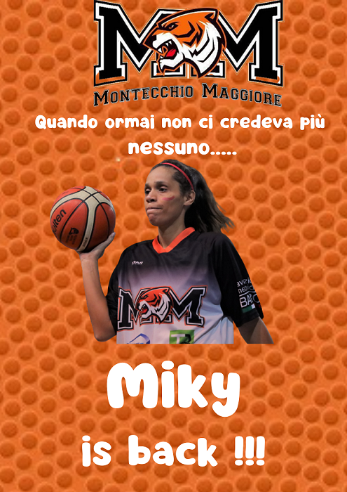 Micaela Zanuso ancora con Montecchio per la Nuova Stagione Micaela Zanuso ancora con Montecchio per la Nuova Stagione