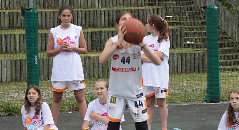 1° BFCC Basketball Fundamentals City Camp-Wilson dal 6 al 17 luglio a Udine - Parco Brun