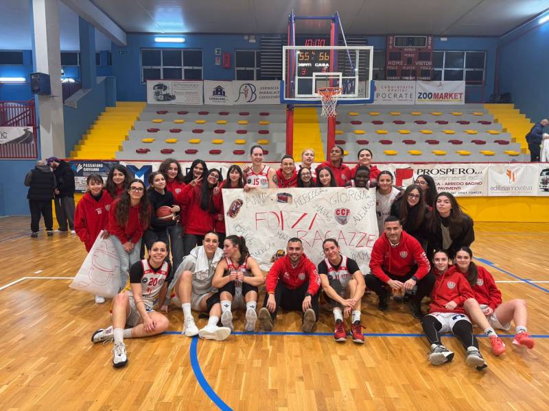 Una CCB col brivido batte Potenza: al Palagreco finisce 56-55 