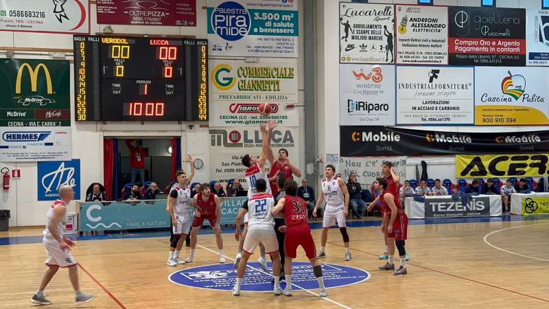 7a giornata di ritorno | Verodol Tuscopharm Cecina – Basketball Club Lucca 65/73 