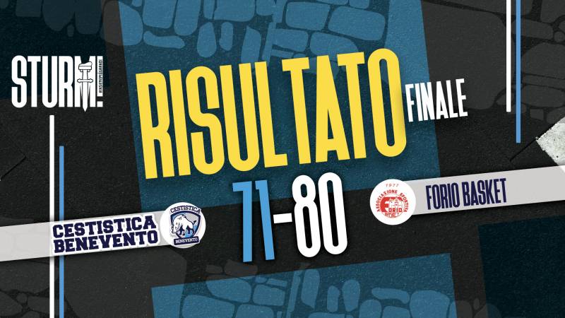 Cade in casa la Miwa Energia Benevento. Il match clou va a Forio