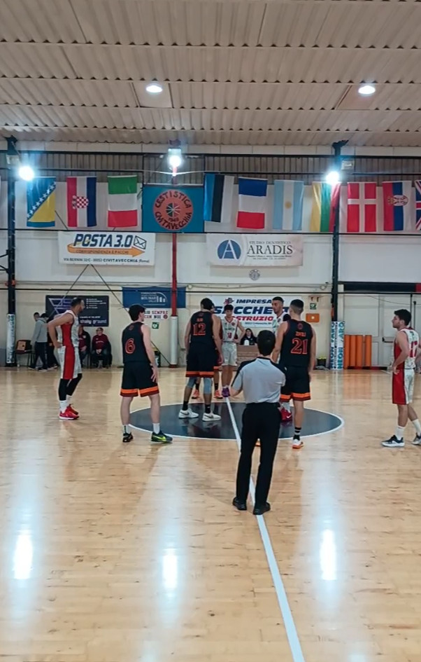 Basket Roma vince a Civitavecchia 