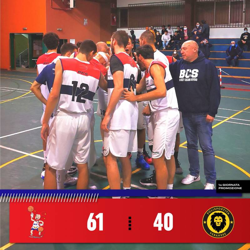 Basket Cesano Seveso, subito centro all'esordio