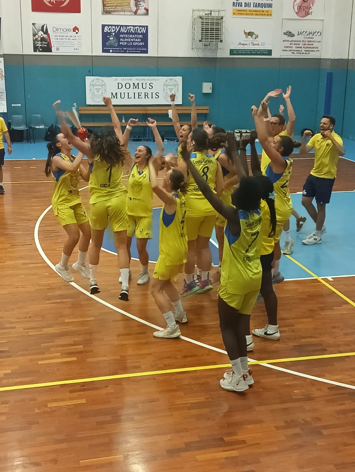Domus Mulieris Viterbo promossa in serie A2. Superata anche al ritorno Cus Cagliari 