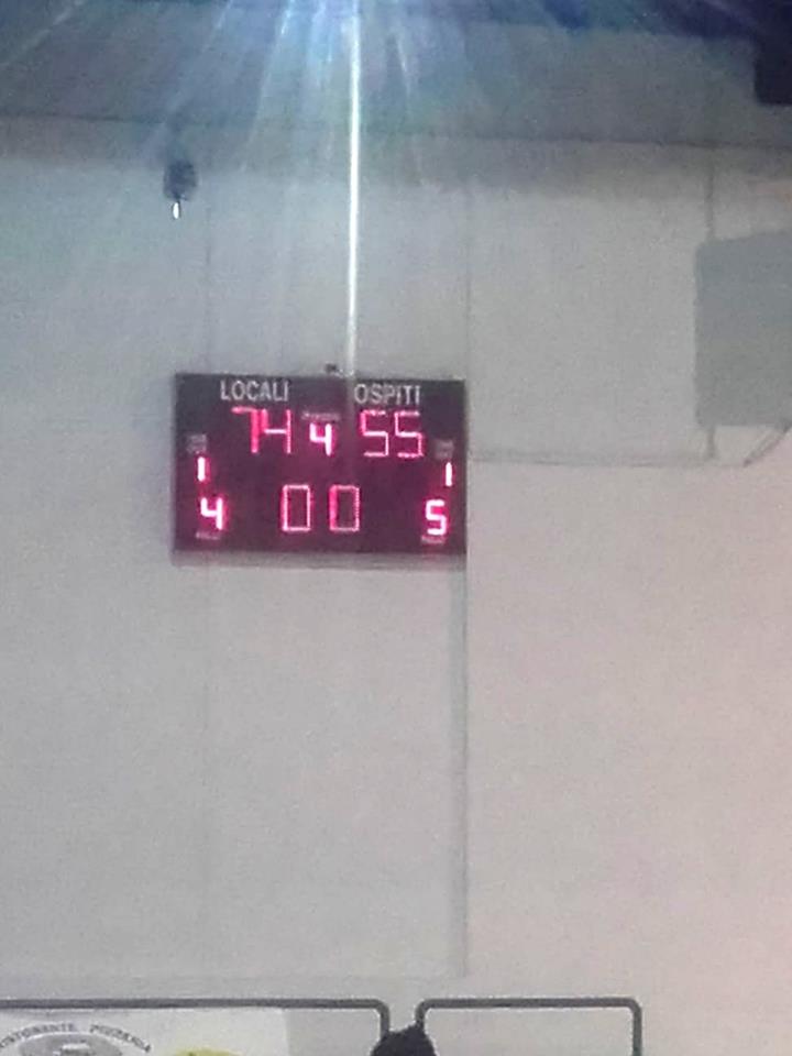 Finisce col risultato di 74-55 la trasferta Vitalis contro il CMB Porto Torres 