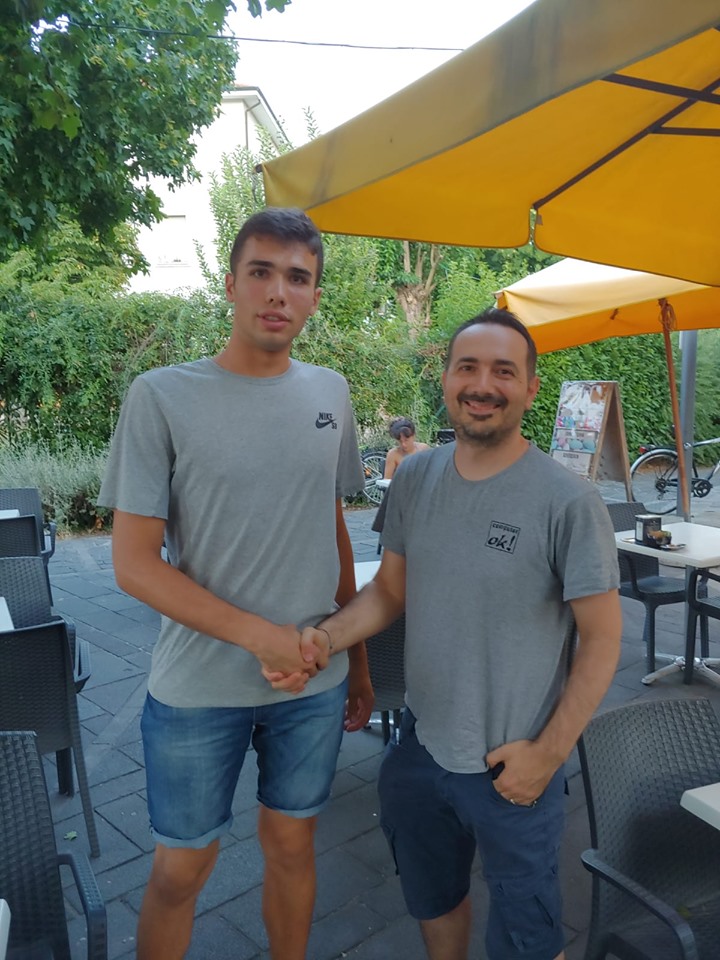 Il centro classe 2000 Saul Sirri nuovo innesto della Santarcangiolese Il centro classe 2000 Saul Sirri nuovo innesto della Santarcangiolese