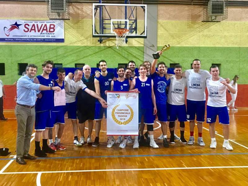 King Limena Campioni Provinciali 1a Divisione Padova 2018-19