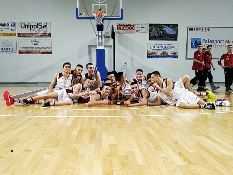 Gli Under 15 della On Off Trapani campioni siciliani 2018-19