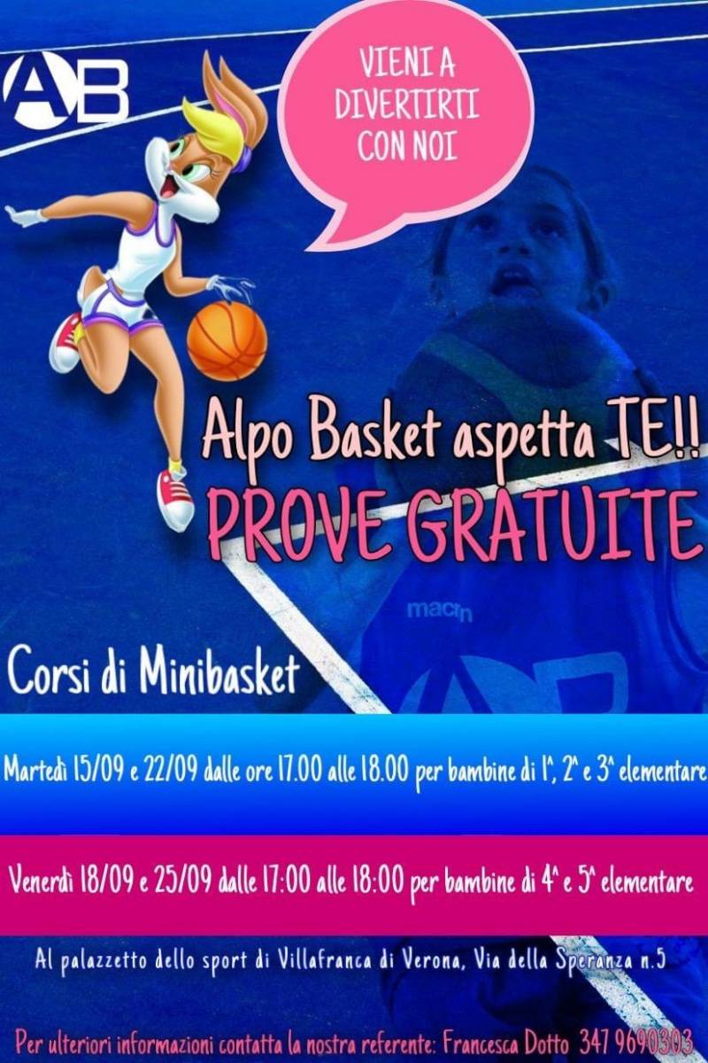 Alpo Basket aspetta te!