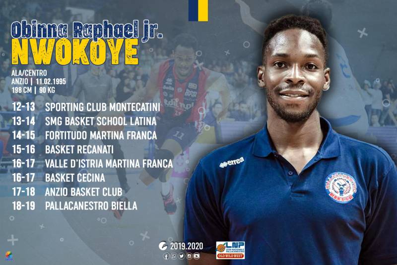 Fisicità ed esplosività sotto le plance: da Biella ecco Obinna Nwokoye! Fisicità ed esplosività sotto le plance: da Biella ecco Obinna Nwokoye!