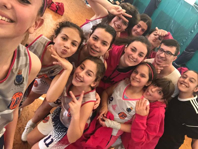 Club Basket Frascati, l’Under 13 femminile tra le prime quattro del Lazio. Monetti: "Che gioia"