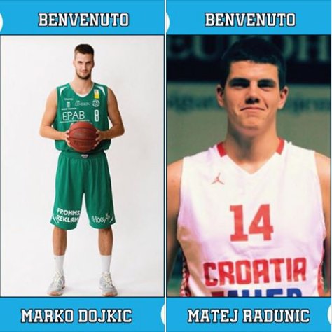 Il College si rinforza: ecco Matej Radunic e Marko Dojkic
