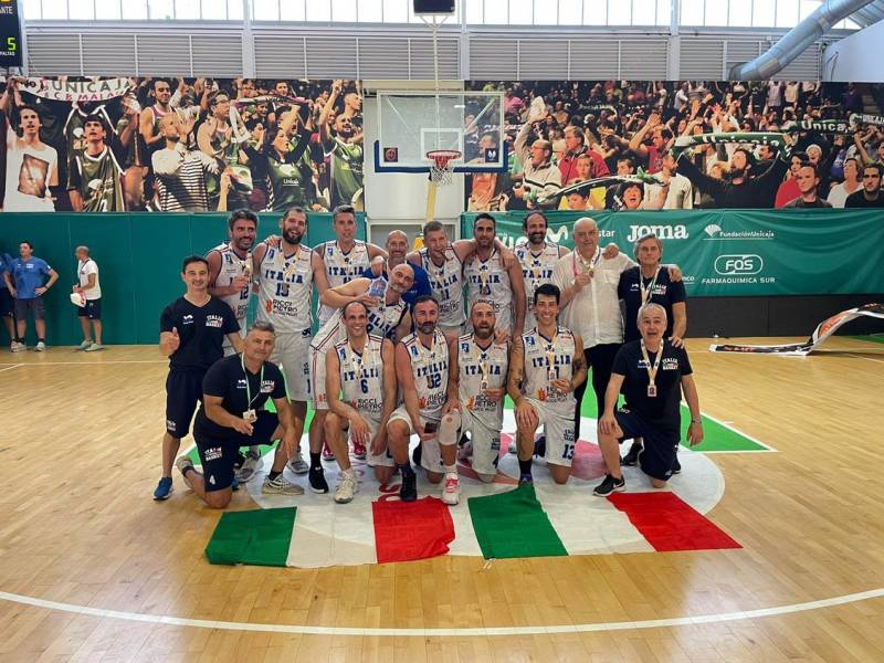 Italia Basket Over 40 si laurea Campione d