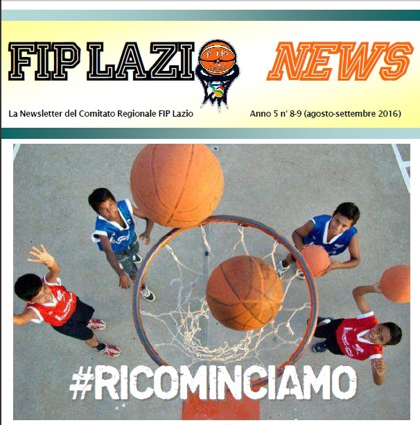 [FIP Lazio news] La newsletter del comitato regionale FIP Lazio | Agosto-Settembre 2016