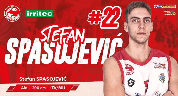 Con la conferma di Stefan Spasojević il roster della Costa è completo!