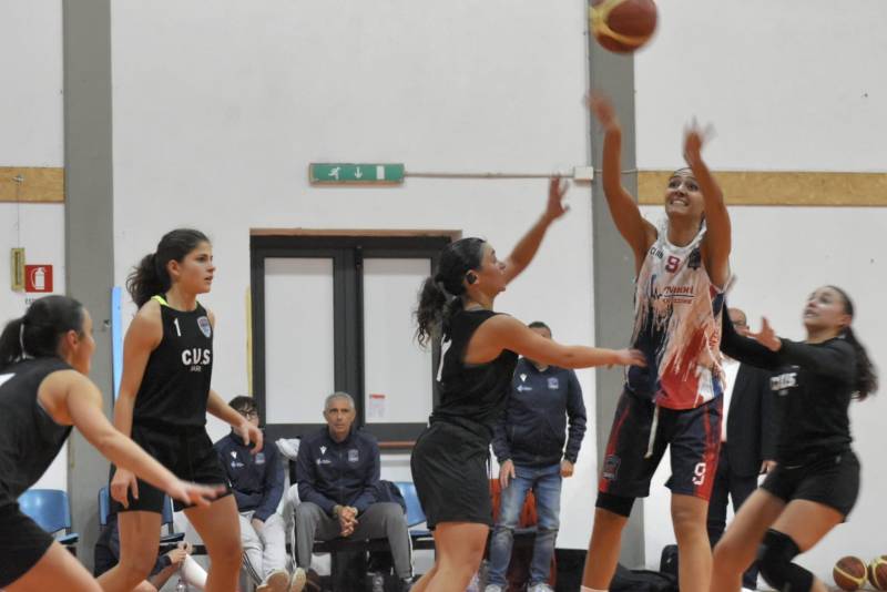 Boccadamo guida la De Florio Nuovi Orizzonti Taranto alla 5a vittoria consecutiva:68-48 sul Cus Bari 