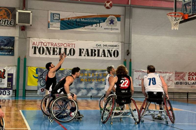 Il Self Group Millennium Basket si impone nettamente a Montecchio, 10^ vittoria consecutiva 
