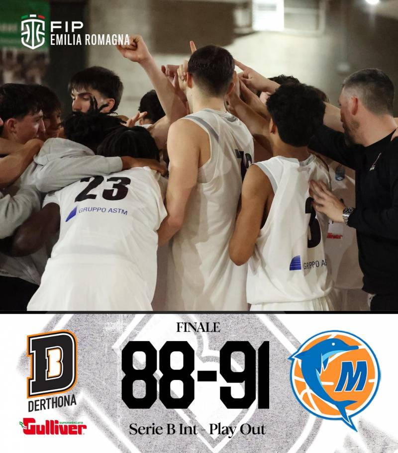 Gulliver Derthona fallisce il primo match point salvezza. Innovo Group Montebelluna vince 88-91 