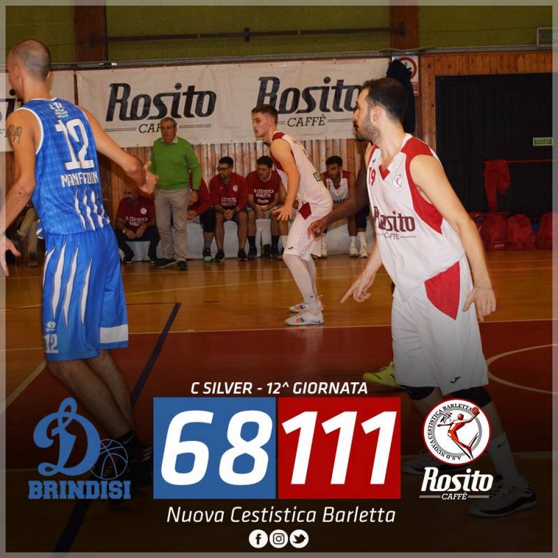 Rosito Barletta, la Dinamo Brindisi va ko: 68-111 il finale Rosito Barletta, la Dinamo Brindisi va ko: 68-111 il finale