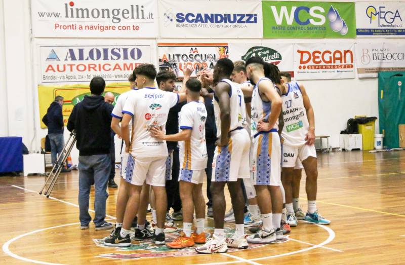 Una convincente Brain Dinamo Brindisi sconfitta di misura dalla corazzata Benevento